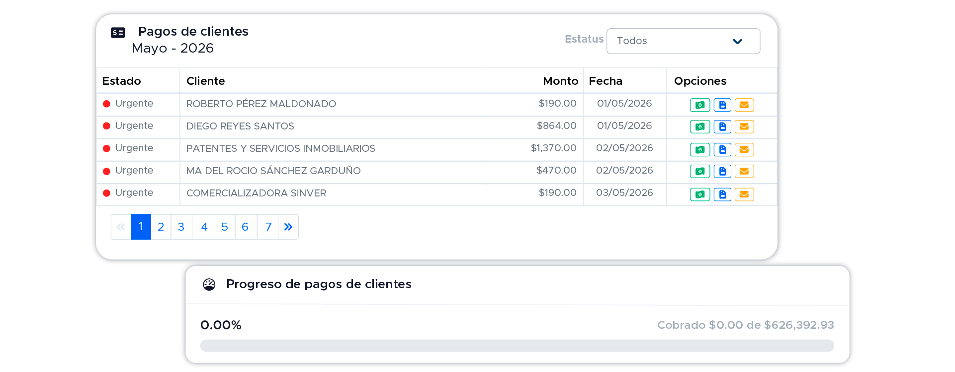 Seguimiento a clientes